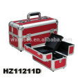 high quality aluminum cosmetic case with trays inside manufacturer